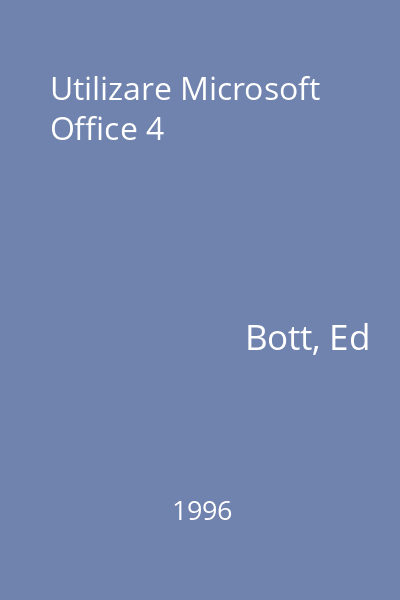 Utilizare Microsoft Office 4